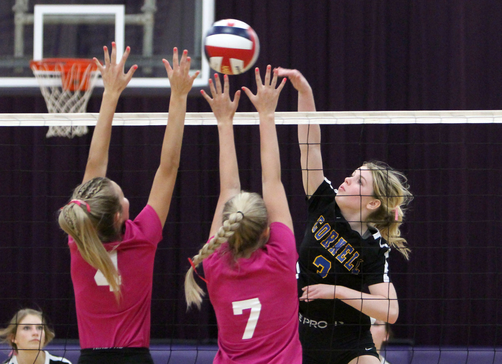 Cornell at Lake Holcombe volleyball 10-12-21